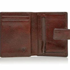 Castelijn & Beerens Herrengeldbörsen Hochformat<Rien Geldbörse RFID Leder 8 cm cognac