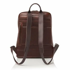 Castelijn & Beerens Lederrucksäcke|Business-Rucksäcke<Rien Rucksack RFID Leder 40 cm Laptopfach cognac