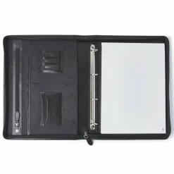 Castelijn & Beerens Mappen Aller Art<Schreibmappe Leder 35,5 cm schwarz