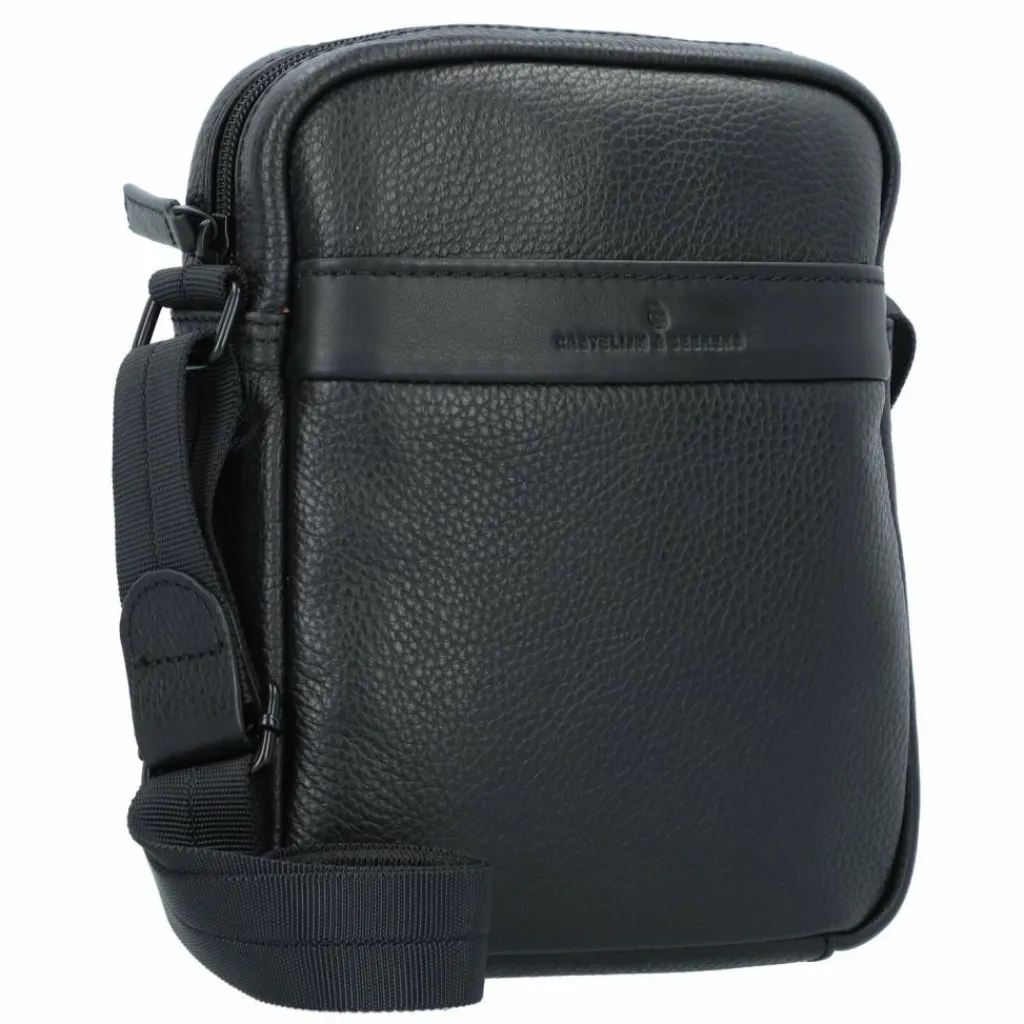 Castelijn & Beerens Umhängetasche Leder 19 cm