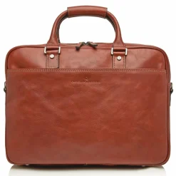 Castelijn & Beerens Laptoptaschen|Aktentaschen<Verona Aktentasche RFID Leder 41 cm Laptopfach lightbrown
