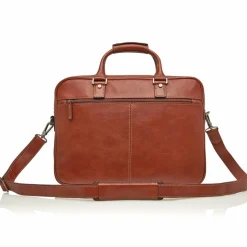 Castelijn & Beerens Laptoptaschen|Aktentaschen<Verona Aktentasche RFID Leder 41 cm Laptopfach lightbrown