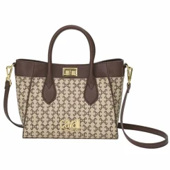 Best Cavalli Class Daria Handtasche 25 cm Monogram-Chocolate