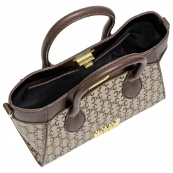 Best Cavalli Class Daria Handtasche 25 cm Monogram-Chocolate