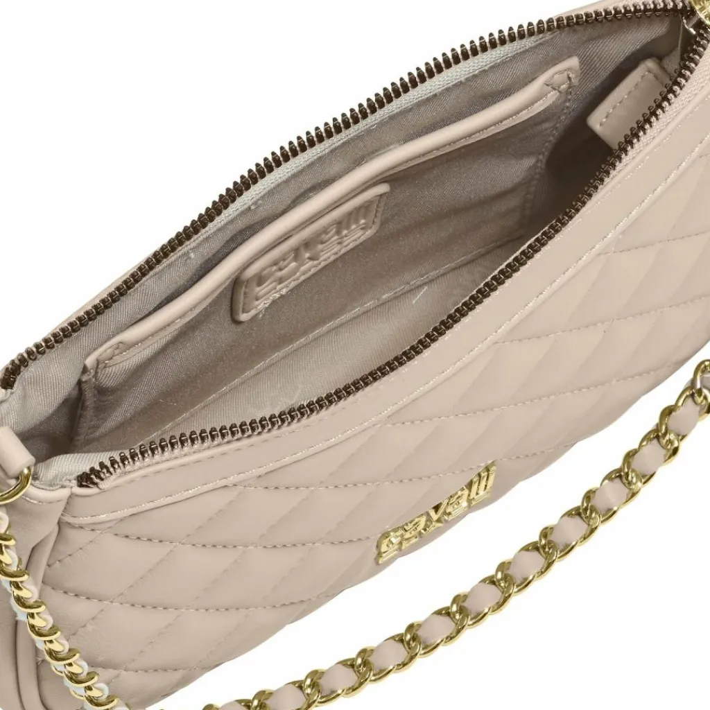 Cavalli Class Henkeltaschen|Schultertaschen<Dorotea Schultertasche 23 cm beige