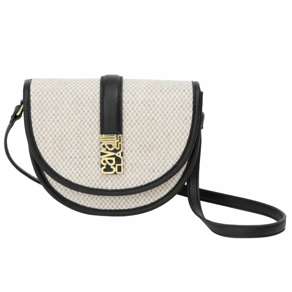 Cavalli Class Umhängetaschen<Marina Umhängetasche 22.5 cm Natural-Black