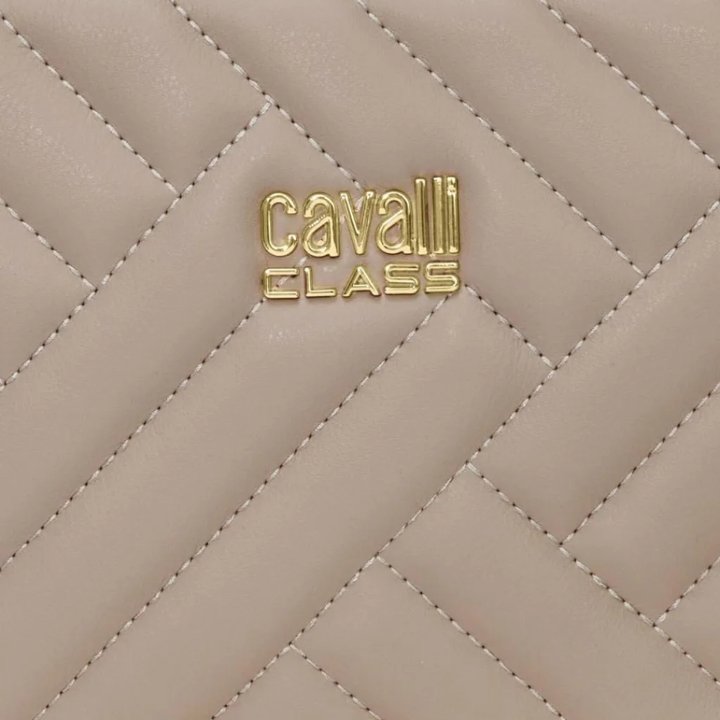 Outlet Cavalli Class Marzia Umhängetasche 22 cm almond