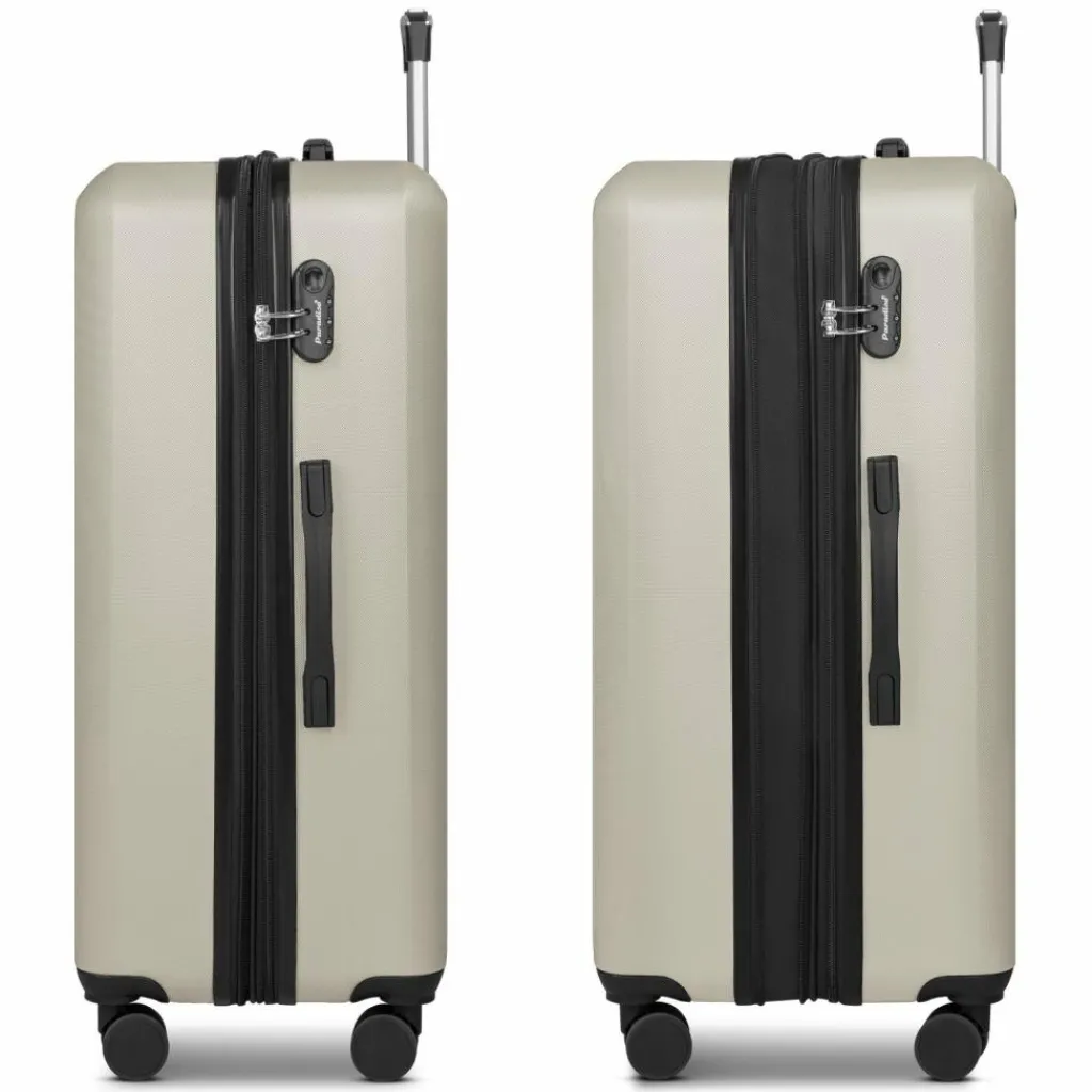 Check.In Paradise 2.0 4 Rollen Trolley L 78 cm mit Dehnfalte