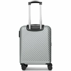 Check.In Hartgepäck Kabinengepäck|4-Rollen Kabinentrolleys<Paradise 2.0 4 Rollen Kabinentrolley S 55 cm mit Dehnfalte stone grey