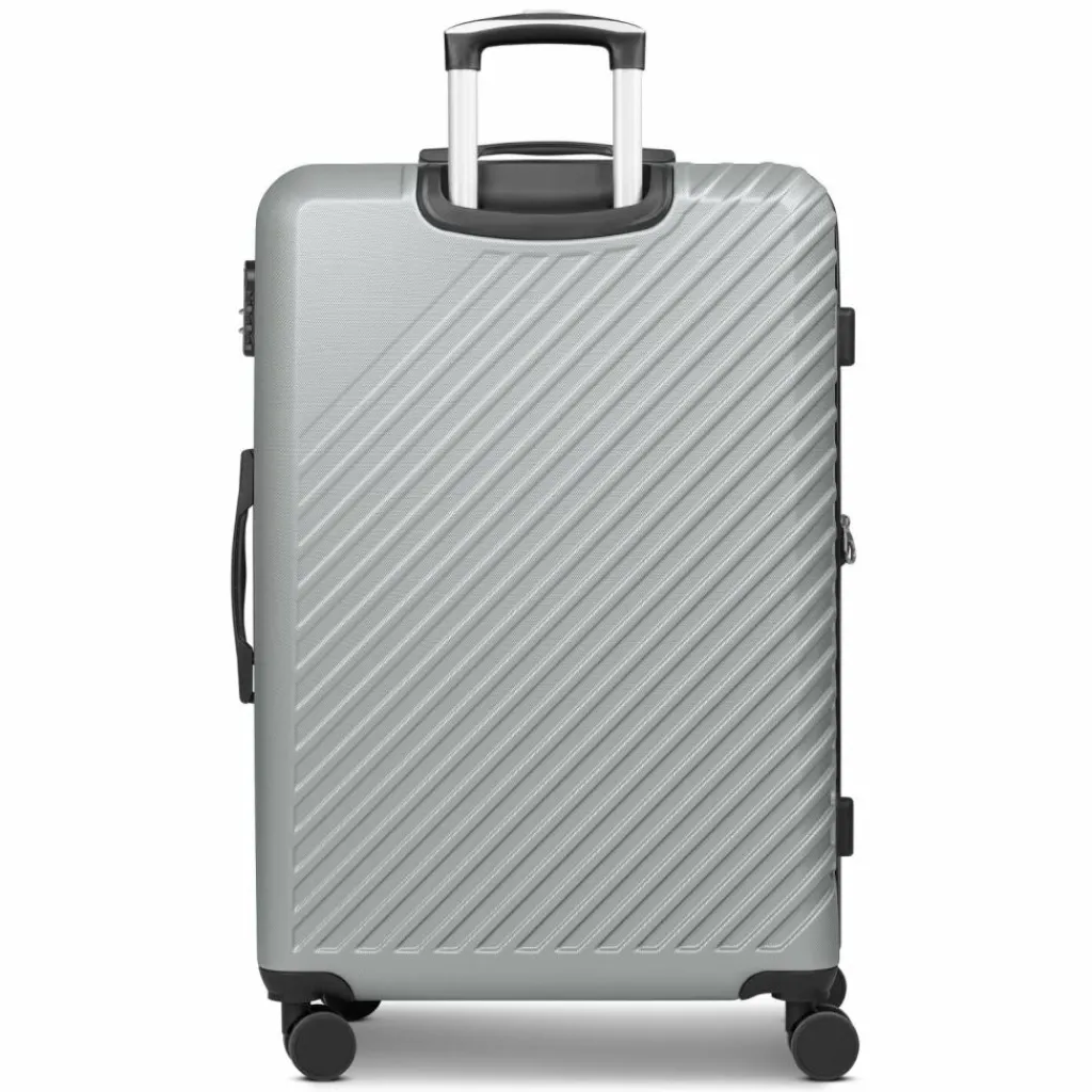 Outlet Check.In Paradise 2.0 4 Rollen Trolley L 78 cm mit Dehnfalte stone grey