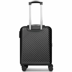 Check.In Hartgepäck Kabinengepäck|4-Rollen Kabinentrolleys<Paradise 2.0 4 Rollen Kabinentrolley S 55 cm mit Dehnfalte black