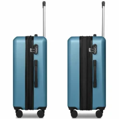 Discount Check.In Paradise 2.0 4 Rollen Trolley M 68 cm mit Dehnfalte glacier blue