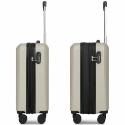 Check.In Paradise 2.0 4 Rollen Kabinentrolley S 55 cm mit Dehnfalte