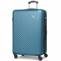Clearance Check.In Paradise 2.0 4 Rollen Trolley L 78 cm mit Dehnfalte glacier blue