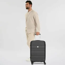 Check.In Hartgepäck|4-Rollen Koffer<Paradise 4 Rollen Trolley M 66 cm black