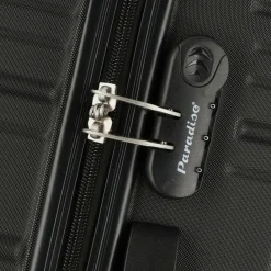 Check.In Koffersets Als Hartgepäck|Koffersets 3-Teilig<Paradise 4 Rollen Kofferset 3-teilig schwarz