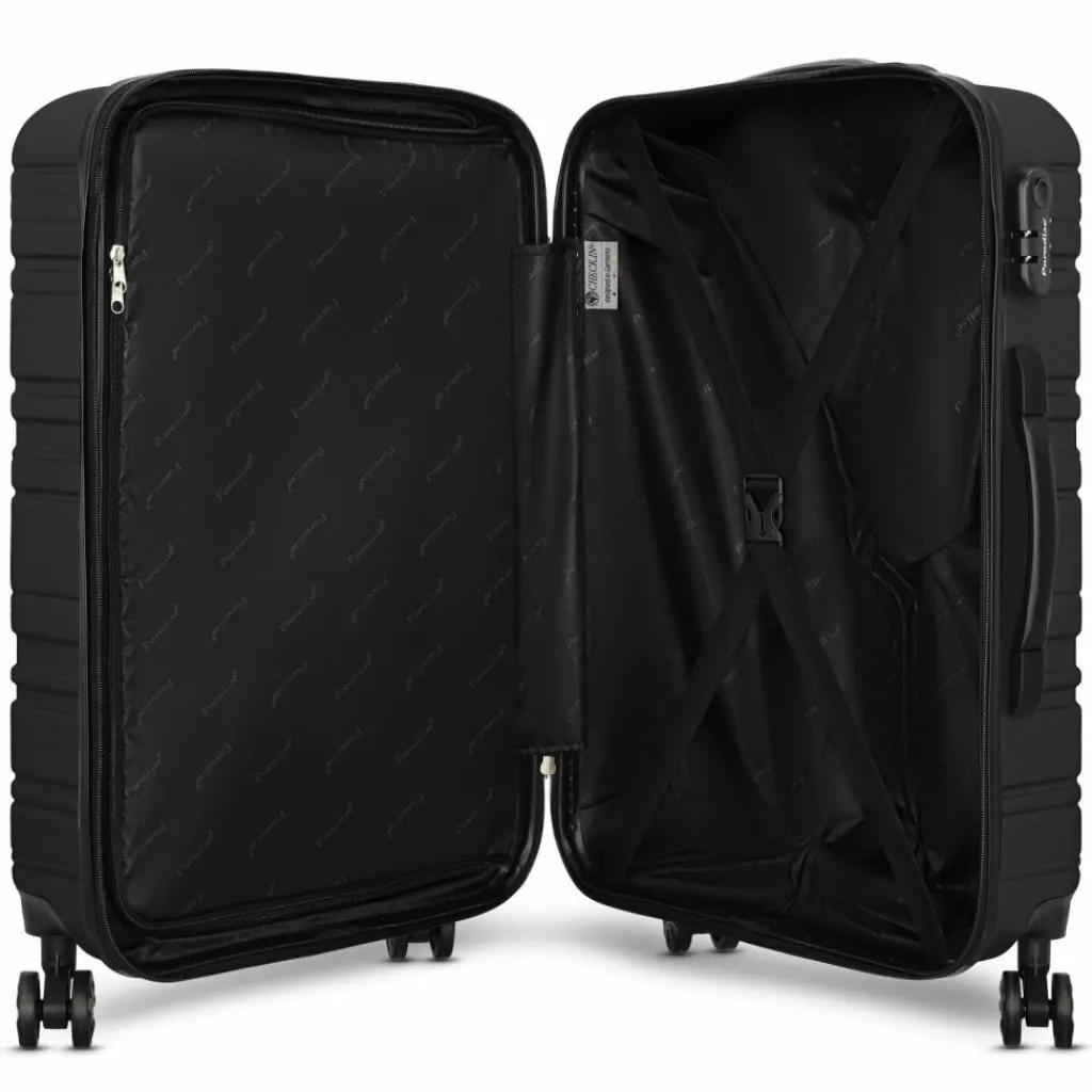 Check.In Koffersets Als Hartgepäck|Koffersets 3-Teilig<Paradise 4 Rollen Kofferset 3-teilig black
