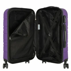Online Check.In Paradise 4 Rollen Kofferset 3-teilig aubergine