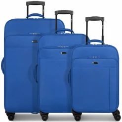 Clearance Check.In Sevilla 2.0 4 Rollen Kofferset 3-teilig blue