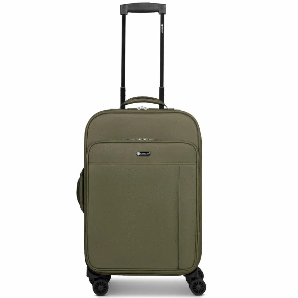 Discount Check.In Sevilla 2.0 4 Rollen Trolley S 60 cm olive