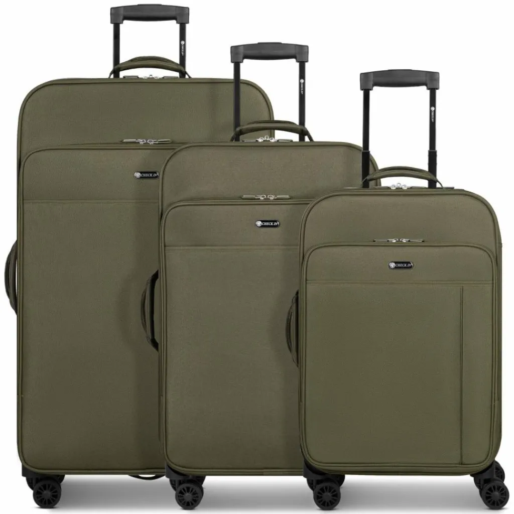 Check.In Sevilla 2.0 4 Rollen Kofferset 3-teilig