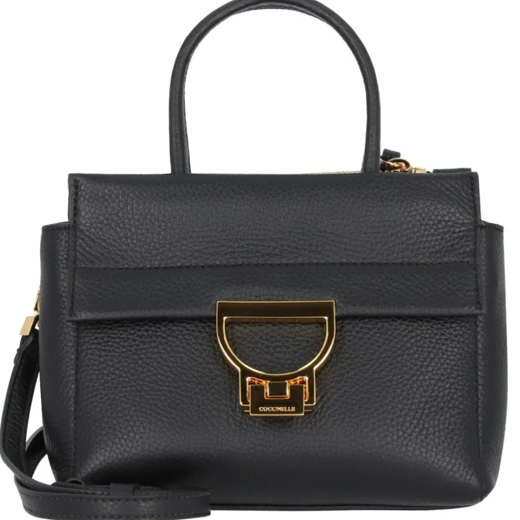 Coccinelle Henkeltaschen<Arlettis Handtasche Leder 20 cm noir