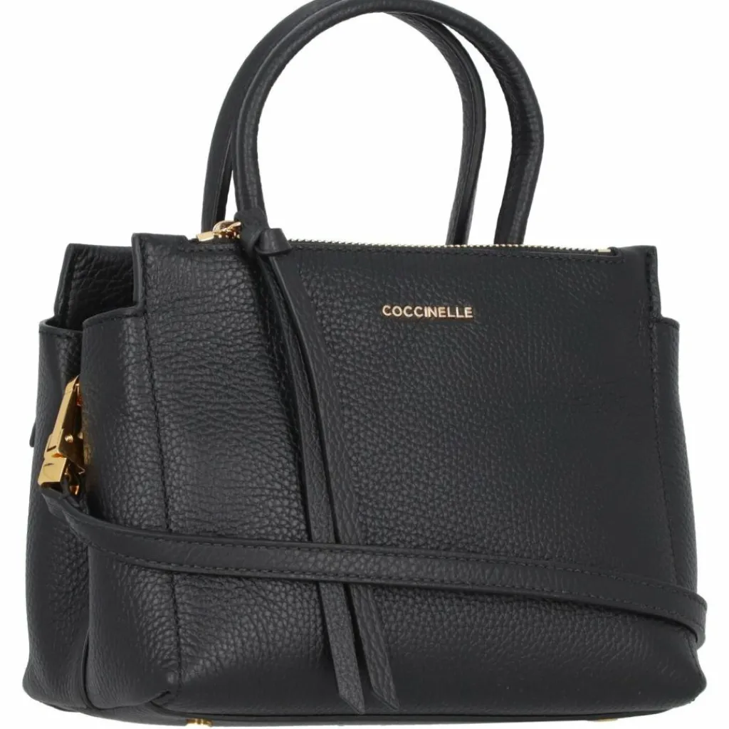 Coccinelle Henkeltaschen<Arlettis Handtasche Leder 20 cm noir