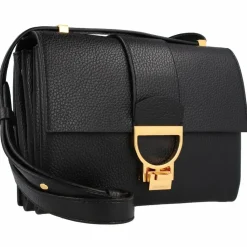 Sale Coccinelle Arlettis Umhängetasche Leder 23 cm noir