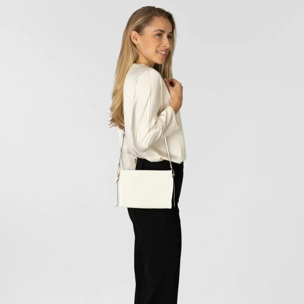 Coccinelle Henkeltaschen<Boheme Handtasche Leder 32.5 cm blanco-skin