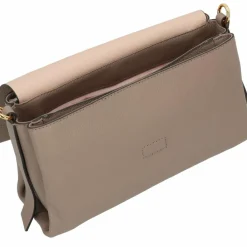 Coccinelle Henkeltaschen|Schultertaschen<Boheme Schultertasche Leder 27 cm warm taupe-rosette