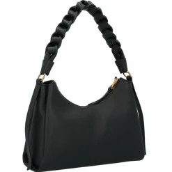 Coccinelle Henkeltaschen|Schultertaschen<Boheme Schultertasche Leder 30 cm noir-cognac