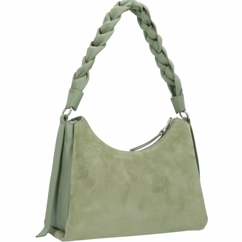 Coccinelle Henkeltaschen|Schultertaschen<Boheme Schultertasche Leder 31 cm greenery-greene