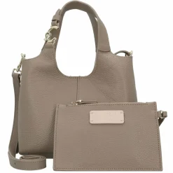 Sale Coccinelle C-Easy Handtasche Leder 21 cm warm taupe