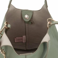 Hot Coccinelle C-Easy Handtasche Leder 21 cm greenery