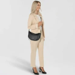 Coccinelle Schultertaschen<C-Easy Schultertasche Leder 25 cm noir