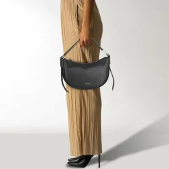 Coccinelle Schultertaschen<C-Easy Schultertasche Leder 25 cm noir