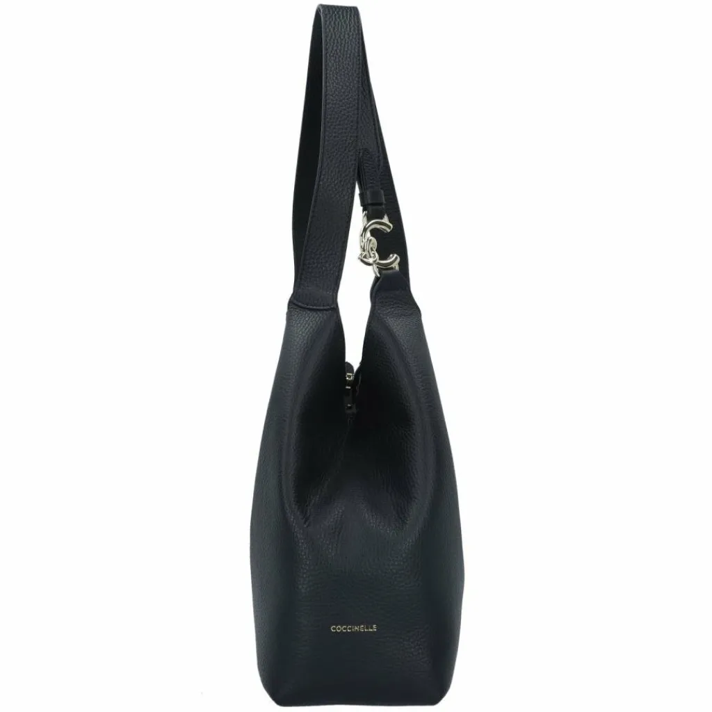 Coccinelle Henkeltaschen|Schultertaschen<C-Easy Schultertasche Leder 34 cm noir