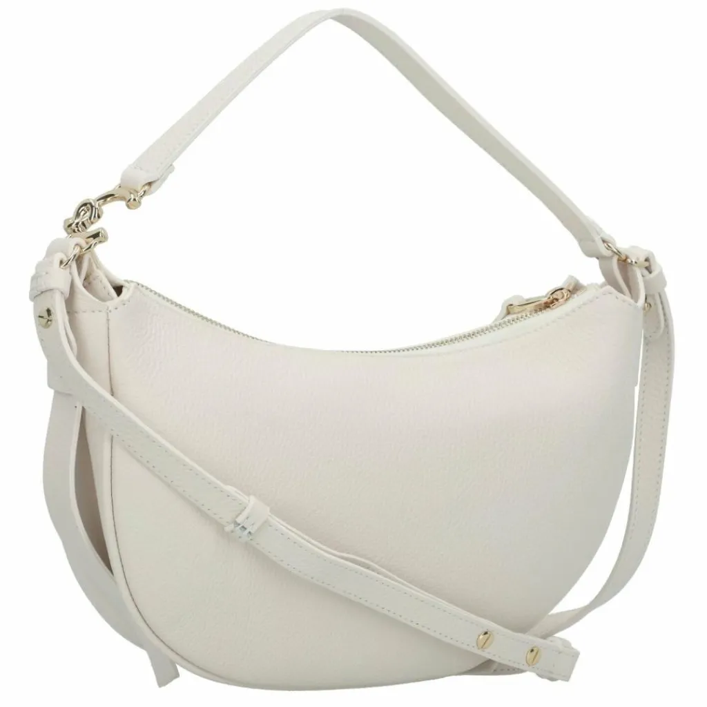 Best Coccinelle C-Easy Schultertasche Leder 25 cm blanco