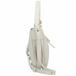 Best Coccinelle C-Easy Schultertasche Leder 25 cm blanco