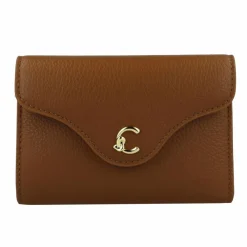 Coccinelle Damengeldbörsen Querformat<C-Me Geldbörse Leder 14 cm cognac