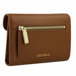 Coccinelle Damengeldbörsen Querformat<C-Me Geldbörse Leder 14 cm cognac