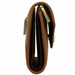 Coccinelle Damengeldbörsen Querformat<C-Me Geldbörse Leder 14 cm cognac