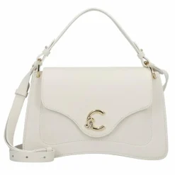 Coccinelle Henkeltaschen<C-Me Handtasche Leder 30 cm blanco