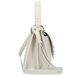 Coccinelle Henkeltaschen<C-Me Handtasche Leder 30 cm blanco