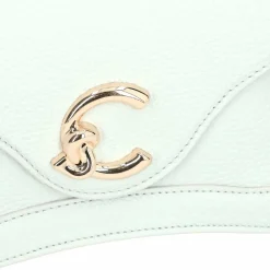 Coccinelle C-Me Schultertasche Leder 23.5 cm snow