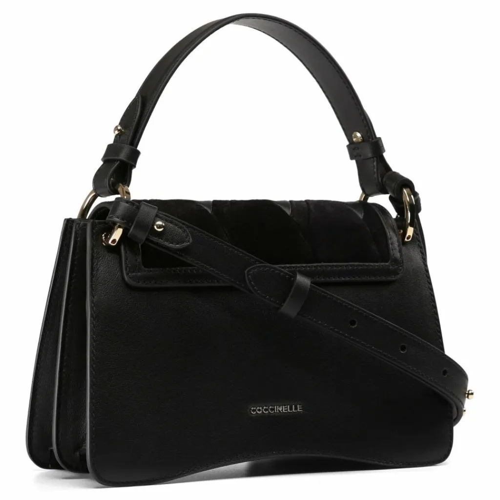 Outlet Coccinelle C-Me Schultertasche Leder 24 cm noir