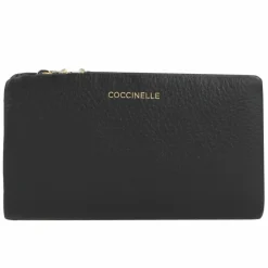 Coccinelle Damengeldbörsen Querformat<C-Me Softy Geldbörse Leder 16 cm noir