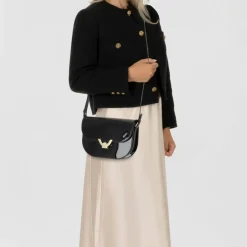 Coccinelle Umhängetaschen<Dew Umhängetasche Leder 23 cm noir