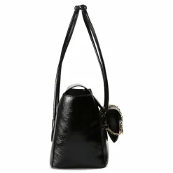Coccinelle Shopper|Schultertaschen<Double Beat Shopper Tasche Leder 33 cm noir
