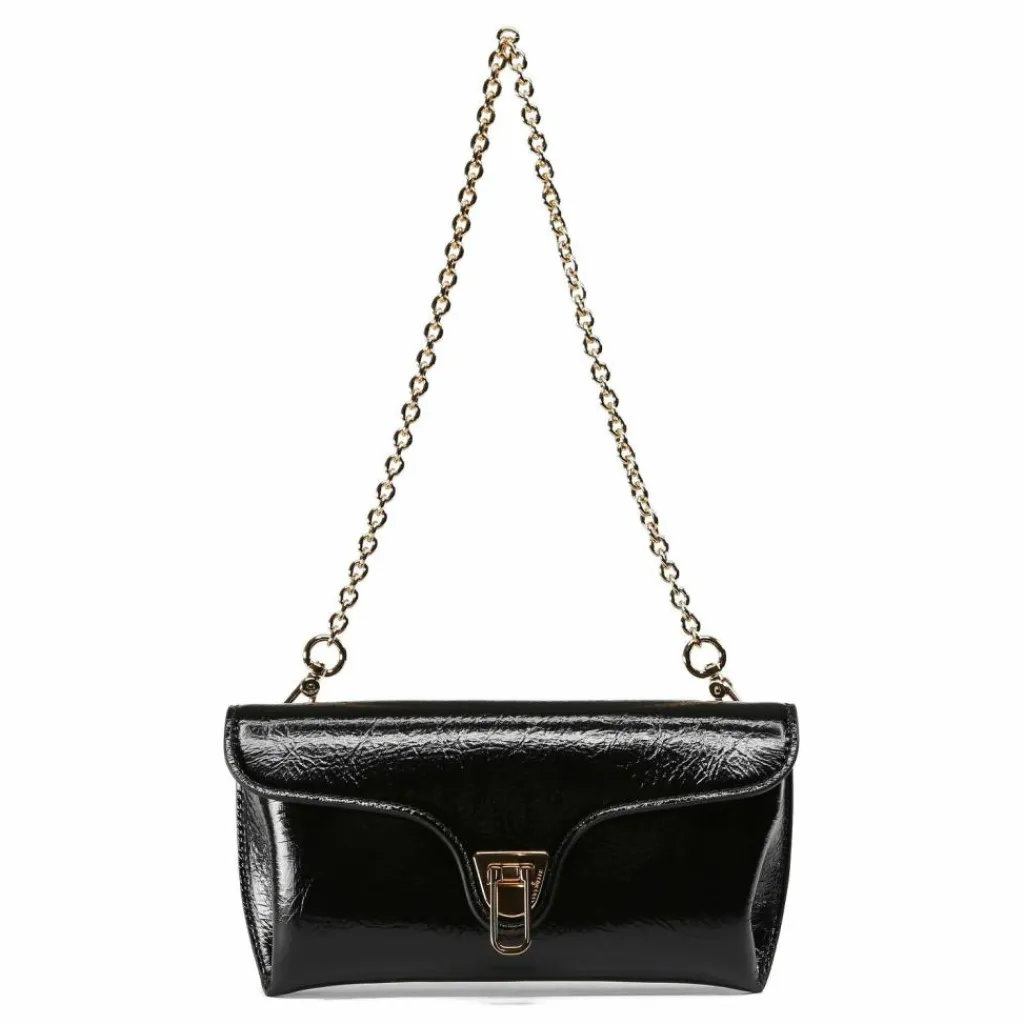 Coccinelle Shopper|Schultertaschen<Double Beat Shopper Tasche Leder 33 cm noir